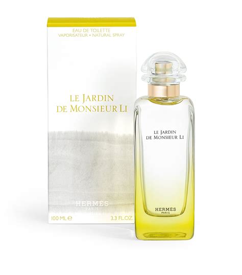 hermes le jardin de monsieur li flaconi|le jardin li Hermes perfume.